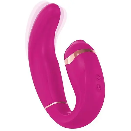Пульсатор із вакуумною стимуляцією клетора Adrien Lastic My G Pink - фото 3