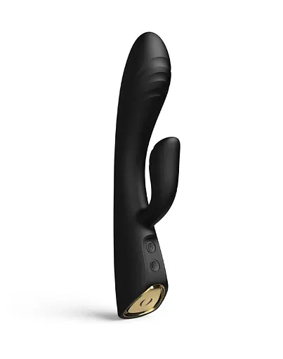 Вибратор-кролик Dorcel Flexi Rabbit 21.2 см чёрный - фото 2
