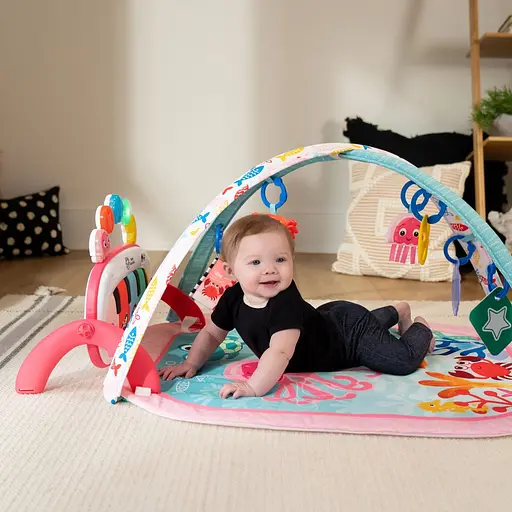 Розвиваючий килимок Baby Einstein Kickin' Tunes 4 в 1 Jellyfish Jamboree (17413) - фото 7