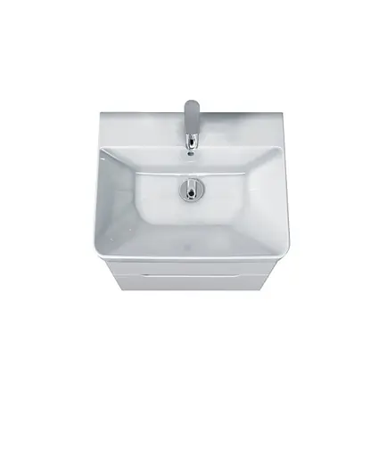 Тумба Мойдодир Malaga 60-A Білий з умивальником Vivace 60 Білий - фото 5