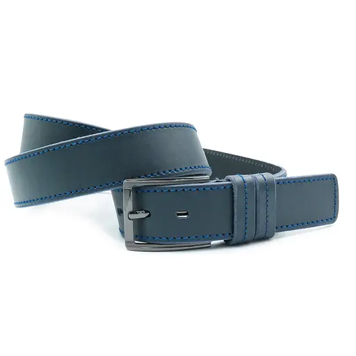 Ремінь шкіряний Le-Mon чоловічий 115-120х3,8 см acs0023718 - фото 4