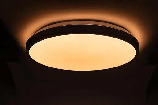 Потолочный светильник RING матовый 30W 395*60мм 4000К серебряный - фото 2