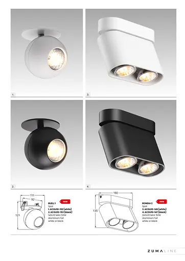 Спот Zuma Line ACGU10-153 BUELL 1 - фото 3