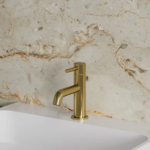 Змішувач для раковини Omnires Y brushed gold (Y1210NGLB) - фото 3