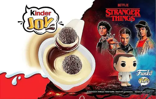 Комплект Kinder Joy 3 шт Дивные Дива Funko Netflix Stranger Things по 20 г - фото 3
