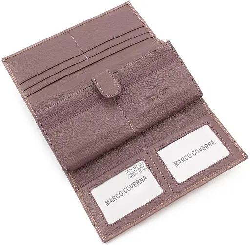 Женский кожаный кошелек Marco Coverna 19х9.5х3 см acs0026382 - фото 3