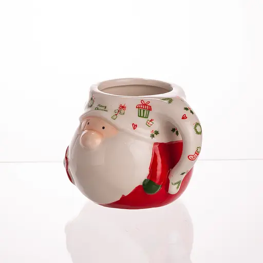 Новогодняя фарфоровая чашка Merry Cristmas Yiwu CR-1-13 - фото 3