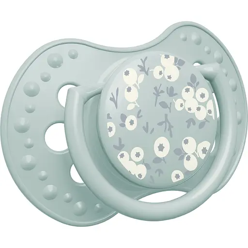 Пустушка LOVI Blossom силіконова динамічна 6-8 міс. 2 шт. блакитна (22/923boy) - фото 2