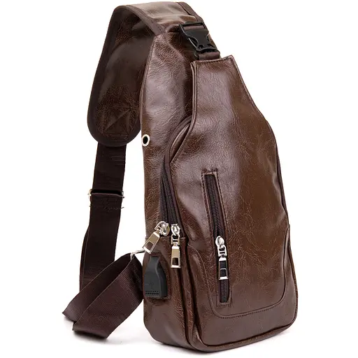 Чоловіча сумка на плече Vintage 17,5х33,5х7 см sum0014911 - фото 1