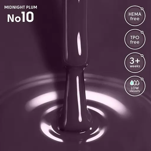 Гель-лак Shelly 10 Midnight Plum 12 мл - фото 2