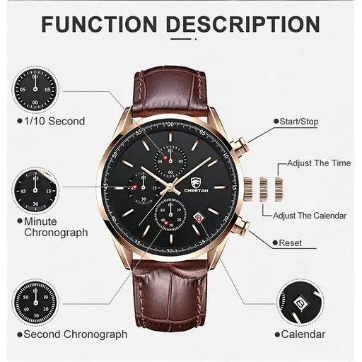 Мужские наручные часы Cheetah Versalle - фото 5