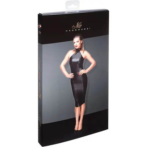 Платье Noir Handmade F160 Powerwetlook pencil dress - S - фото 6
