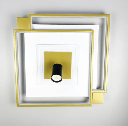 Стельова LED люстра квадратної форми Line.F 310/500*500 - фото 4