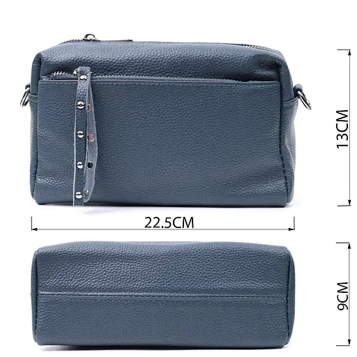 Кожаная женская сумка Vintage 22.5х13х9 см sum0026600 - фото 3