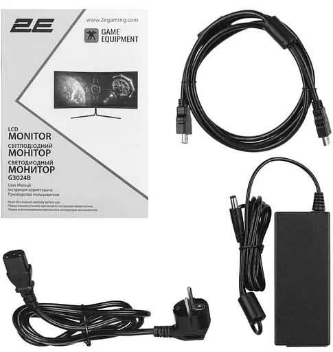 Монитор 30" 2E Gaming G3024B Curved UWQHD VA 200Hz (2E-G3024B-01.UA) - фото 11