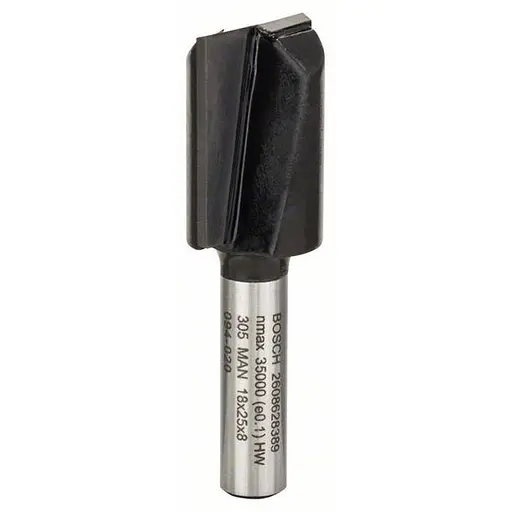Фреза пазова Bosch Professional з двома лезами Std S8 D18 L25 (2.608.628.389) - фото 2