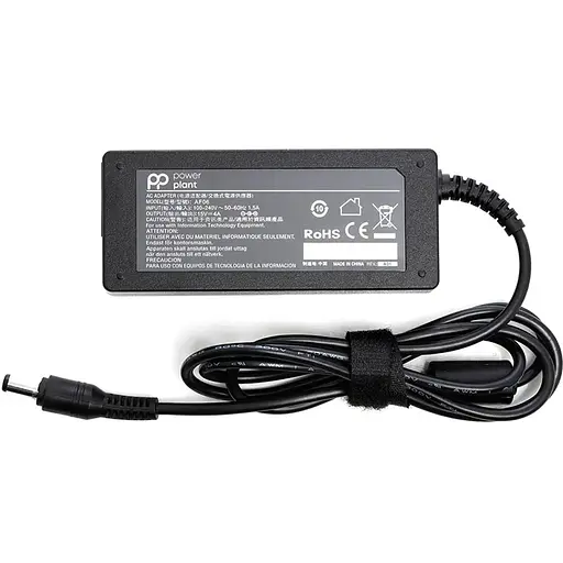 Блок живлення для ноутбуків PowerPlant TOSHIBA 220V, 15V 60W 4A (6.3*3.0)