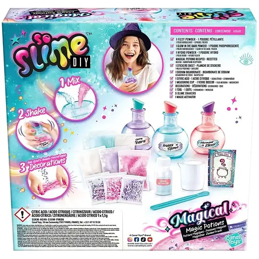 Набор для творчества Canal Toys Slime DIY Магический Слайм (SSC372) - фото 6