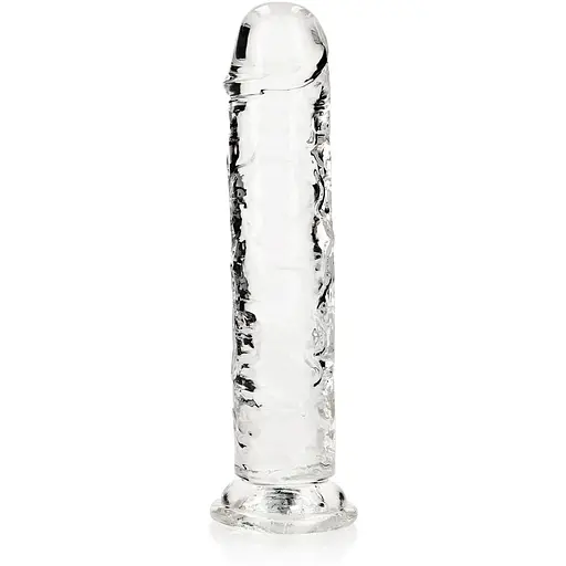 Фалоімітатор RealRock Crystal Clear 8'' 22 см (прозорий)