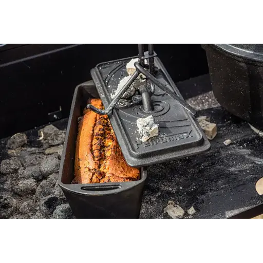 Котел-жаровня чугунная Petromax Loaf Pan with Lid 2.4 л (1017-k4) - фото 4