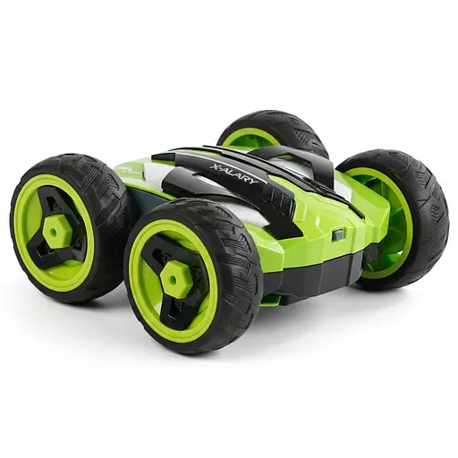 Радиоуправляемая трюковая машина PH 20 A-02, масштаб 1:20, привод 4х4, аккумулятор 3.7V, пульт 2.4GHz, Зеленый