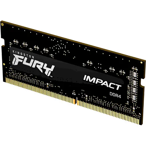 Модуль памяти Kingston Fury DDR4 32Gb (2x16) Impact 3200 MHz Sodimm (KF432S20IBK2/32) - фото 3