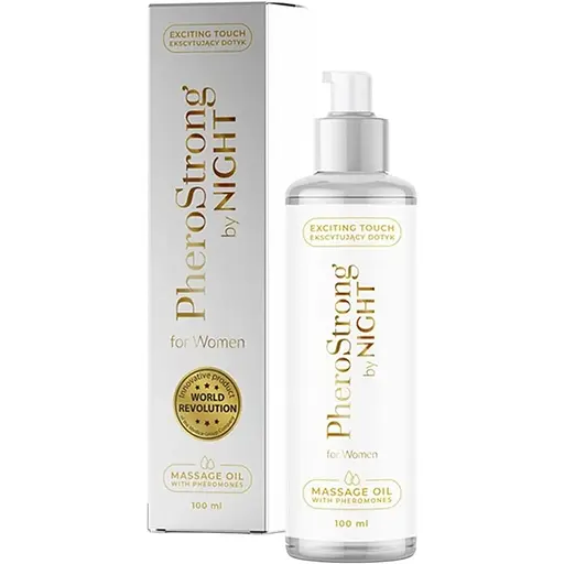 Олія для масажу PheroStrong Massage Oil By Night, 100 мл