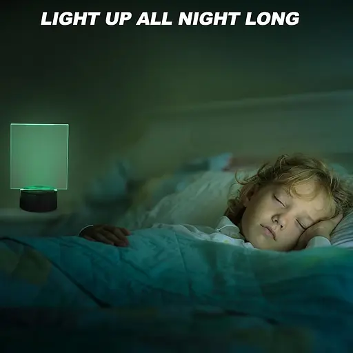 Набір акрилових ламп Palmcee 3D Night Light DIY 10 шт. 16 кольорів 4 режимами - фото 4