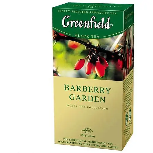 Чай Greenfield Barberry Garden 25 пакетиків - фото 1