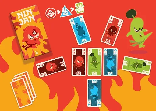 Настольная игра Pakufuda Games Ниндзян (Ninjan) (PS013P) - фото 11