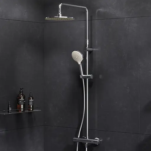 Душевая система AM.PM Like ShowerSpot с термостатом F0780400 - фото 3