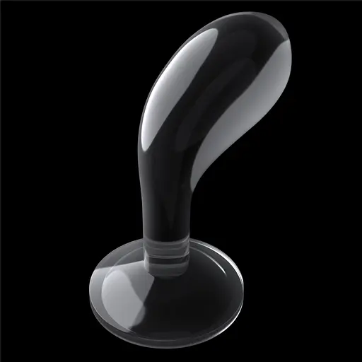 Стимулятор простаты LoveToy Flawless, 15 см прозрачный - фото 4