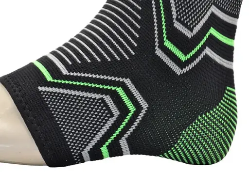 Бандажі на гомілкостоп PowerPlay 4100 Чорні S/M (пара) (PP_4100_S/M_Black) - фото 5