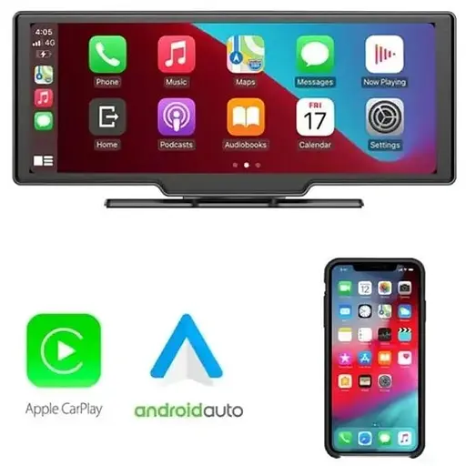 Монітор 10.26" s Apple CarPlay Android auto Bluetooth DUAL DVR