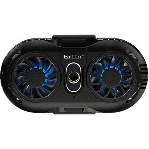 Кулер для смартфона Earldom ET-F05 Black [135083] - фото 2
