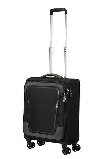 Валіза American Tourister PULSONIC ASPHALT BLACK 55x40x23(26) 55 См MD6*09001 - фото 10