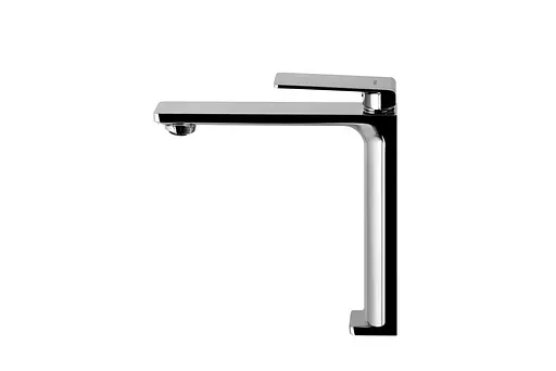 Змішувач для умивальника Corsan Trino хром високий CMB7112CH Хром - фото 1