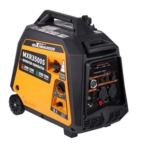 Генератор инверторный газ/бензин MaXpeedingRods 3.5 кВт, Електричний старт/Дистанційний старт/Ручний запуск MXR3500s - фото 1