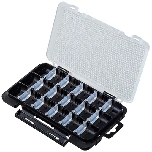 Коробка Meiho Light Game Case J 175x105x18mm Black - фото 5