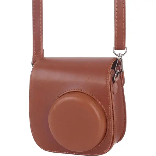 Чехол для фотокамер моментальной печати Fujifilm Instax Mini 12 Brown [120736] - фото 2