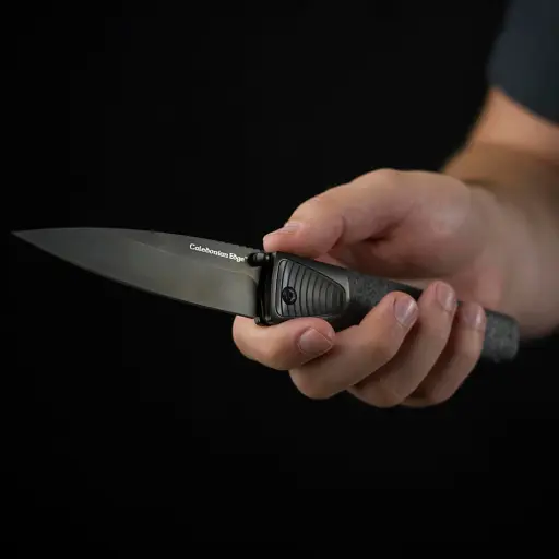 Нож Cold Steel Caledonian Edge Black - фото 5