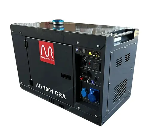 Генератор дизельний Metier 6 кВт AD7001CRA (34451) - фото 1