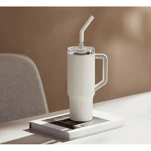 Термо- чашка MiJiai Straw Mug (BHR9540GL) - фото 6