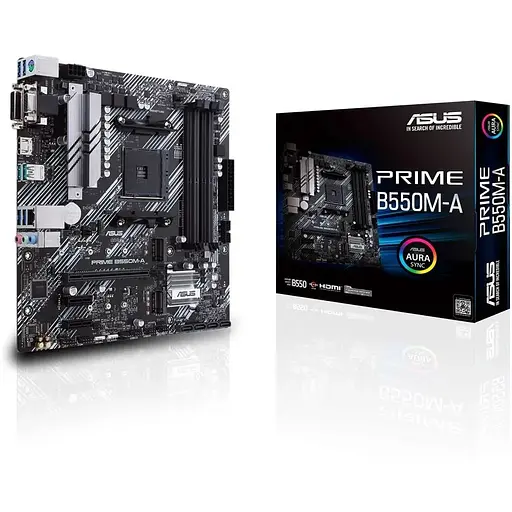 Материнська плата Asus Prime B550M-A sAM4 B550 4xDDR4 M.2 HDMI-DVI-VGA mATX - фото 8