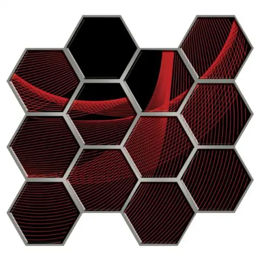 Декоративная ПВХ плитка на самоклейке 280х300х5мм Соты, цена за 1 шт. (СПП-503) SW-00000667 - фото 1