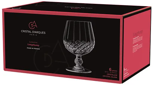 Набор бокалов для бренди CD'A Longchamp 320 мл x 6 шт (L9755) - фото 2