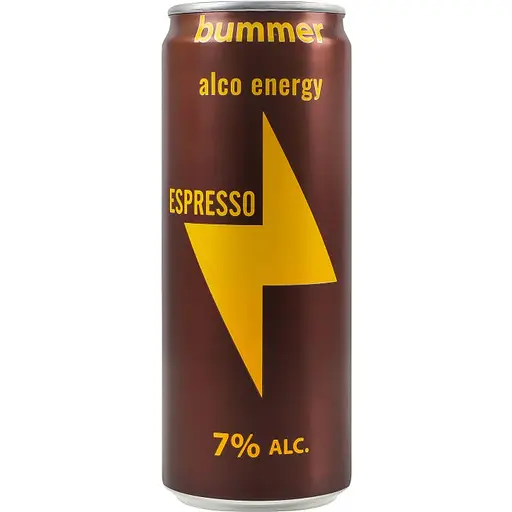 Напій слабоалкогольний Bummer Espresso енергетичний сильногазований 7% 0.33 л