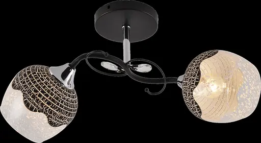 Декоративная люстра V XA1524A/2 BK+CR - фото 2