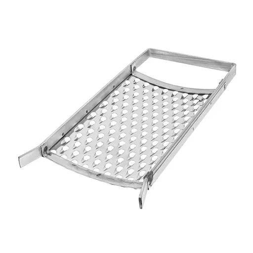 Терка корморізка ручна кормова нержавійка для подрібнення коренеплодів з великими отворами 40х19 см, РКС-Пром 87696 - фото 6