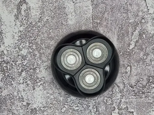 Електробритва 5 в 1 Kemei KM-1109 для голови та бороди (7D Головка, LCD-дисплей, Підставка) - фото 6